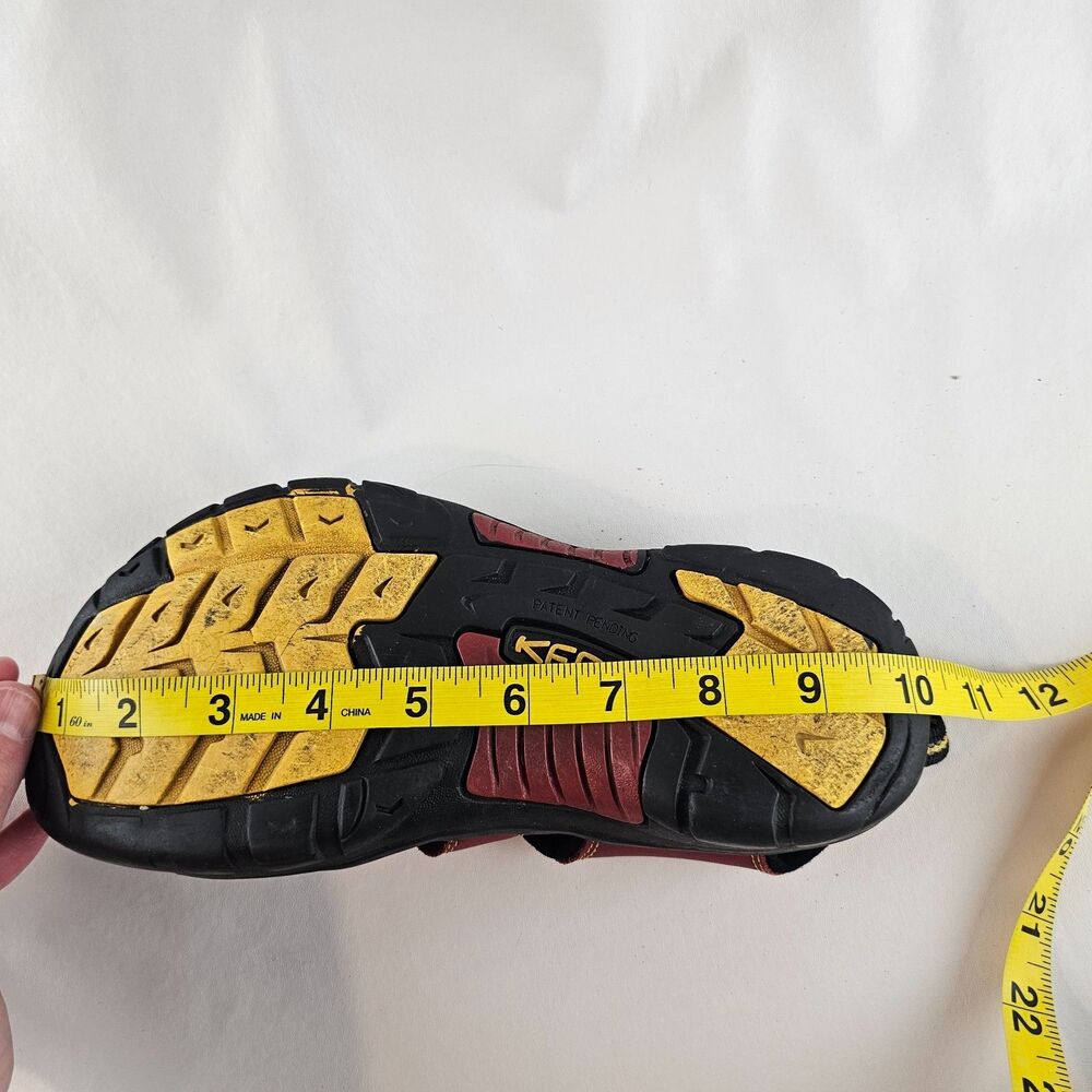 KEEN Newport H2 Womens Approx Sz 9 Red Waterproof Sport Hiking Sandals Outdoor - Picture 10 of 12